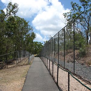 Cairns Wildlife Safari Reserve - Fences and pathways