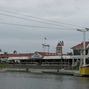 Sea World Gold Coast - Main entrance seen from inside the park