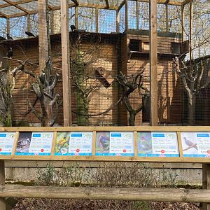 Aviary signage, Dudley, UK