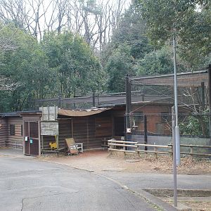 Lemur enclosures - Saitama Childrens Zoo
