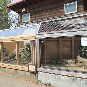 Fennec Fox enclosures - Saitama Childrens Zoo