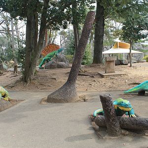 Dinosaur area - Saitama Childrens Zoo