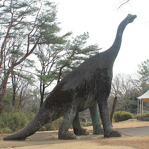 Dinosaur area - Saitama Childrens Zoo