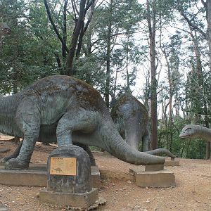 Dinosaur area - Saitama Childrens Zoo