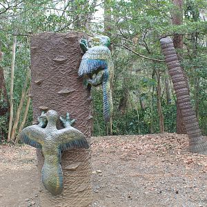 Dinosaur area - Saitama Childrens Zoo