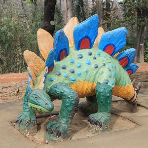 Dinosaur area - Saitama Childrens Zoo