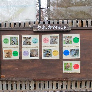 Quokka signage - Saitama Childrens Zoo