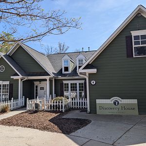 Discovery House being prepped for demolition