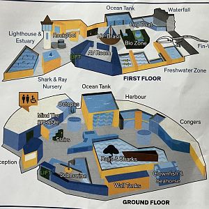 Atlantaquaria Galway-Aquarium map