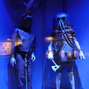 Historic diving suit design replicas