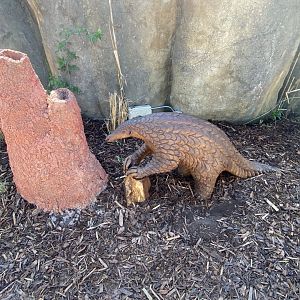 Pangolin statue