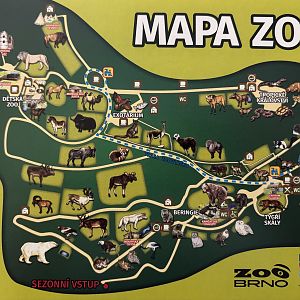 Zoo Map - undated