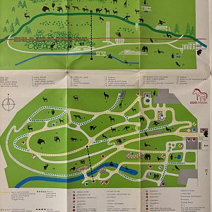 Zoo Map - 1975