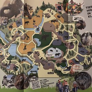 Zoo Map - June 2023