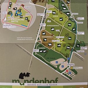 Zoo Map - August 2021