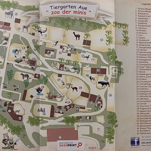 Tiergarten Aue Map - 2022