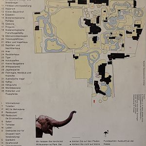 Zoo Map - 1980