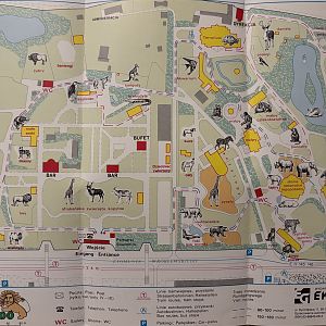 Zoo Map - 1995