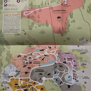 Zoo Map - 2025