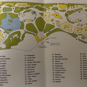 Zoo Map - 1996