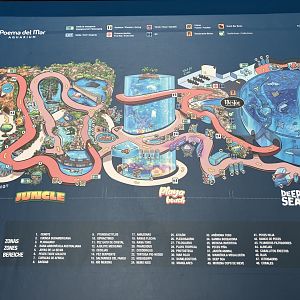 Aquarium map