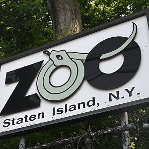 Staten Island Zoo - Entrance Sign