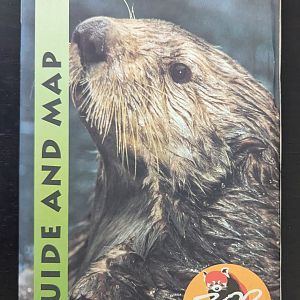 Antwerp Zoo Guide Book and Map