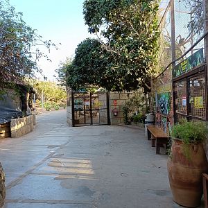 Entrance of walkthrought exhibits