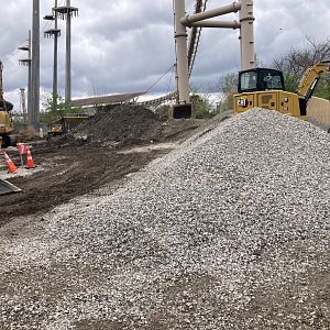 Galapagos Tortise exhibit construction
