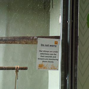 Sign in Budongo trail 17.10.24