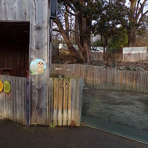 New signage at meerkat enclosure 27.12.24
