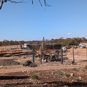 Ongoing Construction on Elephant Platform