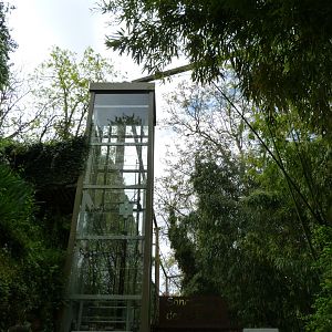 Entrance of "Le Sanctuaire des okapis" -Bioparc de Doué la Fontaine (2025)