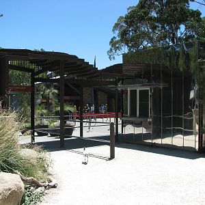 Healesville Sanctuary - Park Entrance from the inside