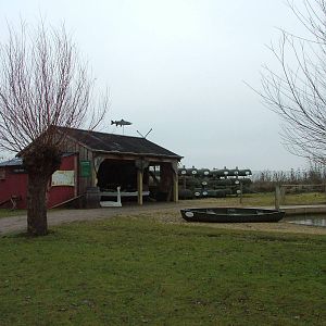 Canoe Safari building at Slimbridge 06/02/10