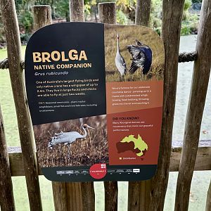 Brolga Signage