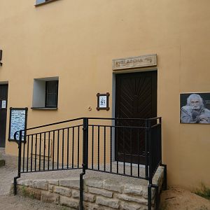 Entrance to fish ark