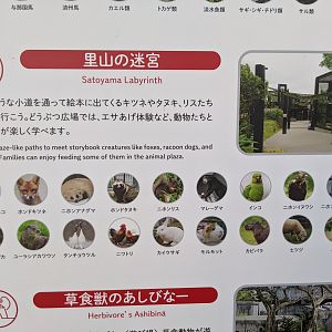 Okinawa Zoo map key