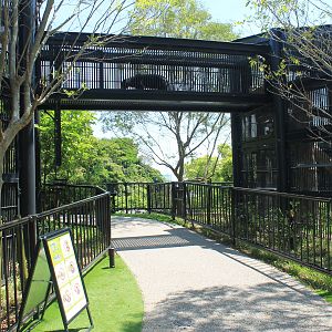 Okinawa Zoo - Sun Bear enclosure