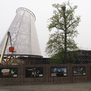 Construction of new entrance, 2025-04-26