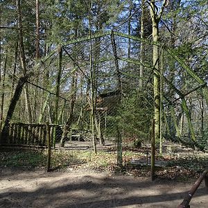 Aviary for European eagle-owl