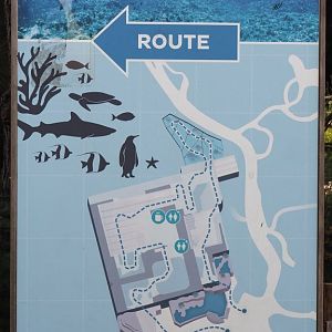 Oceanium route map, 2024-06-30