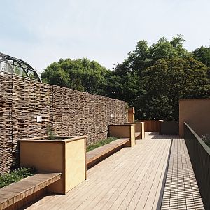 Upper viewing area on top of the hippo house, 2025-05-14