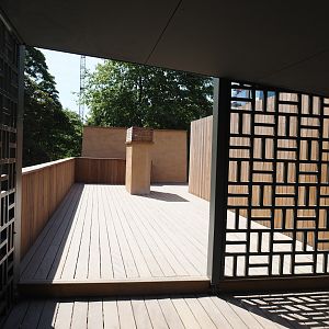 Upper viewing area on top of the hippo house, 2025-05-14
