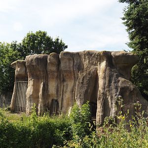 Polar bear holding area, 2024-06-30