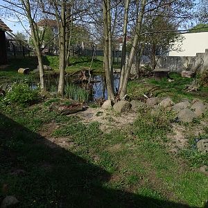 Otter enclosure