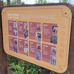 May. 2025 - NEW! Elephant Trek - ID Signage