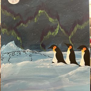 “Antarctic Winter” Painted by Me!