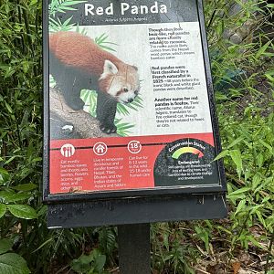 May 2025 - Red Panda Signage