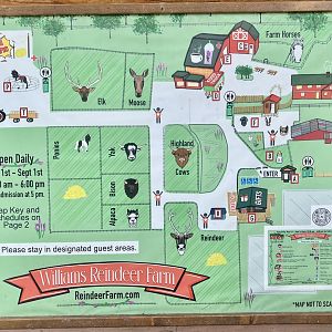 Reindeer Farm Map